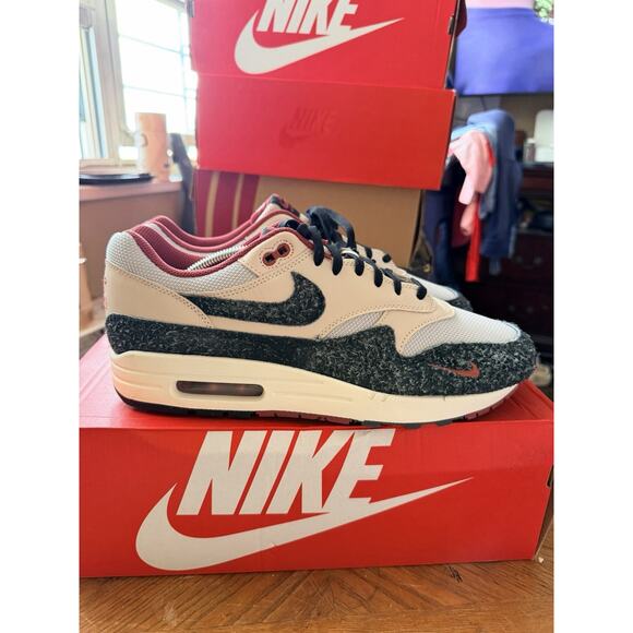 Nike Air Max 1 Size 11.5M/13W Keep Rippin Stop Slippin 2.0 FD5743-200 - Picture 2 of 10